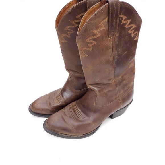 ARIAT 34625 Sedona 10.5 EE Brown Leather R toe Cowboy Western Boots main image 11